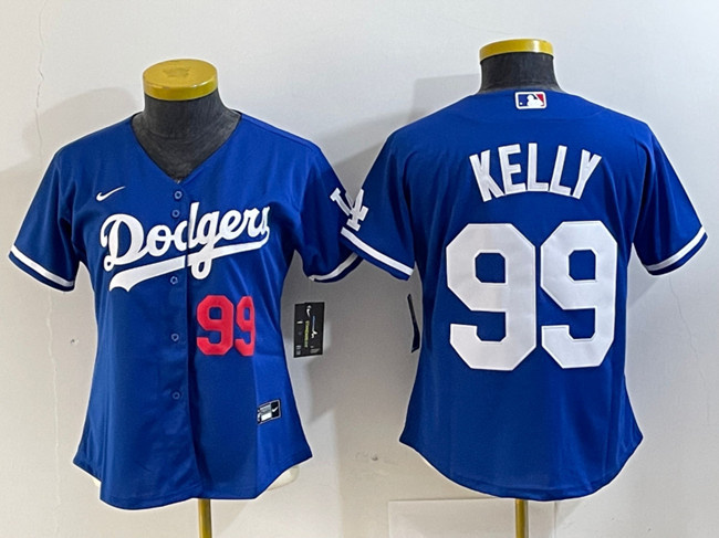 Youth Los Angeles Dodgers #99 Joe Kelly Blue With Patch Stitched Baseball Jersey Youth Los Angeles Dodgers #99 Joe Kelly Blue With Patch Stitched Baseball Jersey